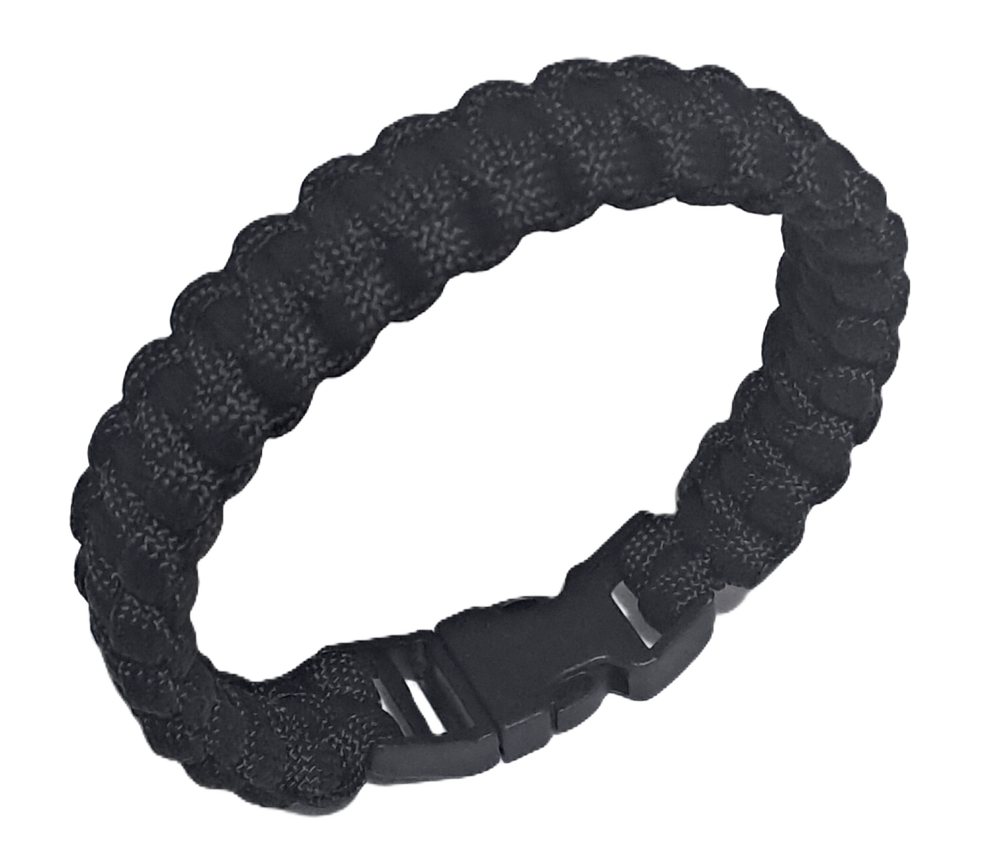 Paracord Cobra Bracelet - Black