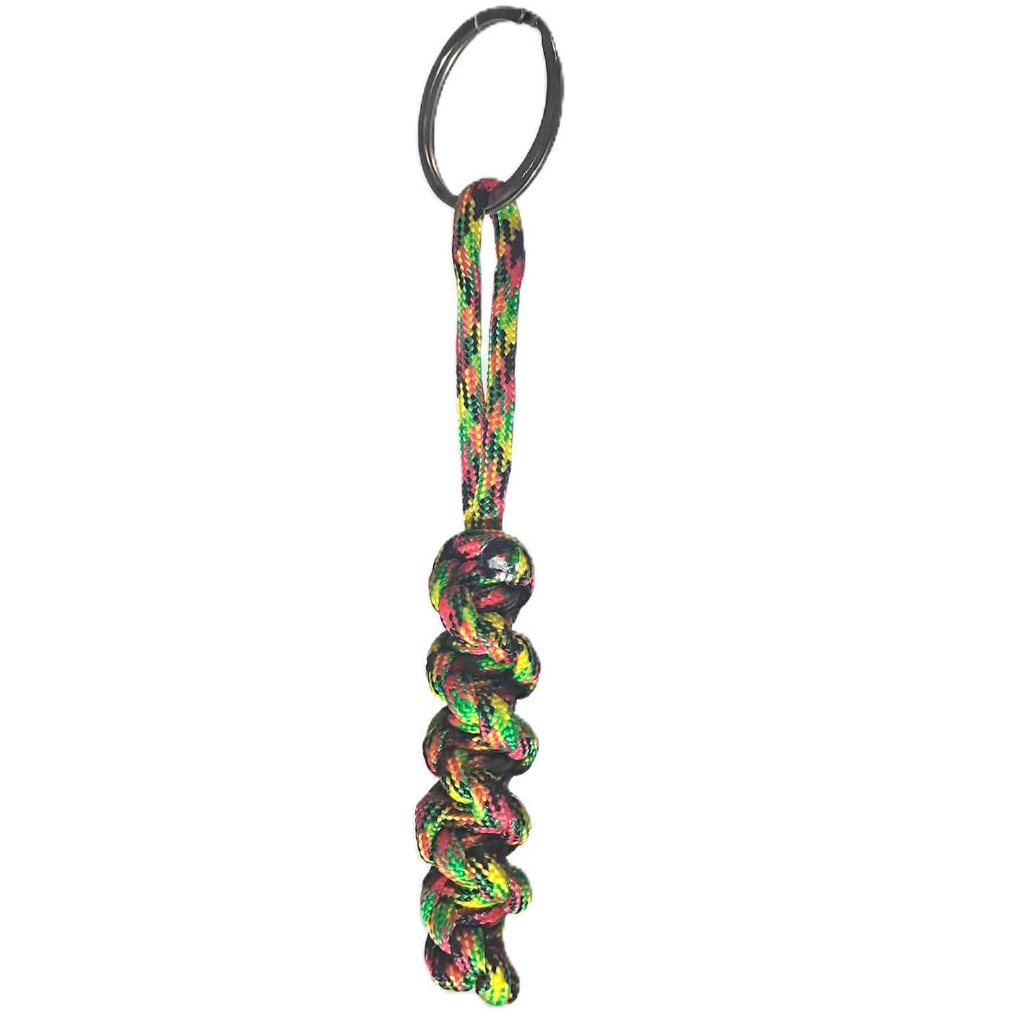 Paracord DNA KeyRing - Jamaican