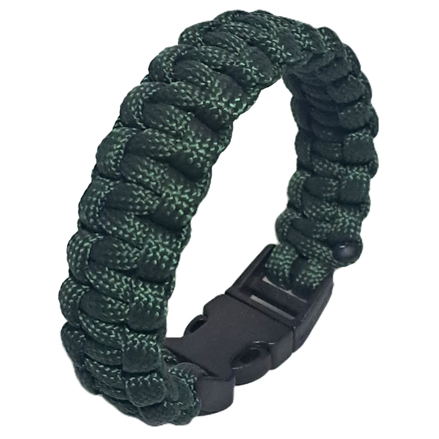 Paracord Cobra Bracelet - Dark Green