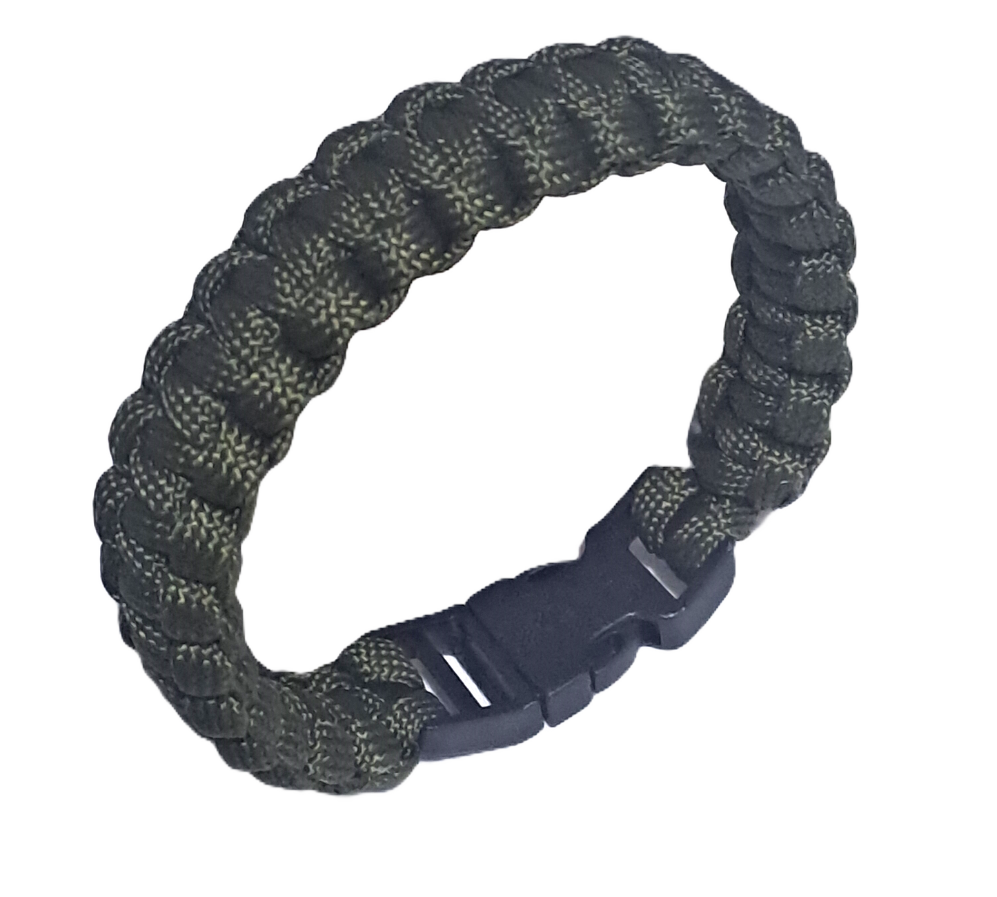 Paracord Cobra Bracelet - Dark Olive