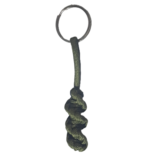 Paracord DNA KeyRing - Dark Olive