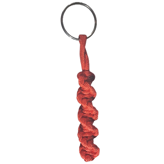 Paracord DNA KeyRing - Red