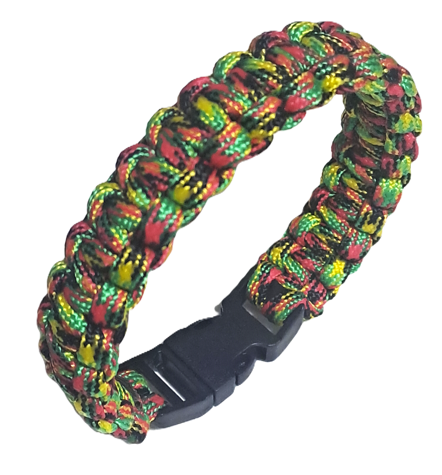 Paracord Cobra Bracelet - Jamaican