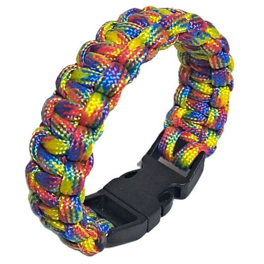 Paracord Cobra Bracelet - Multi Color