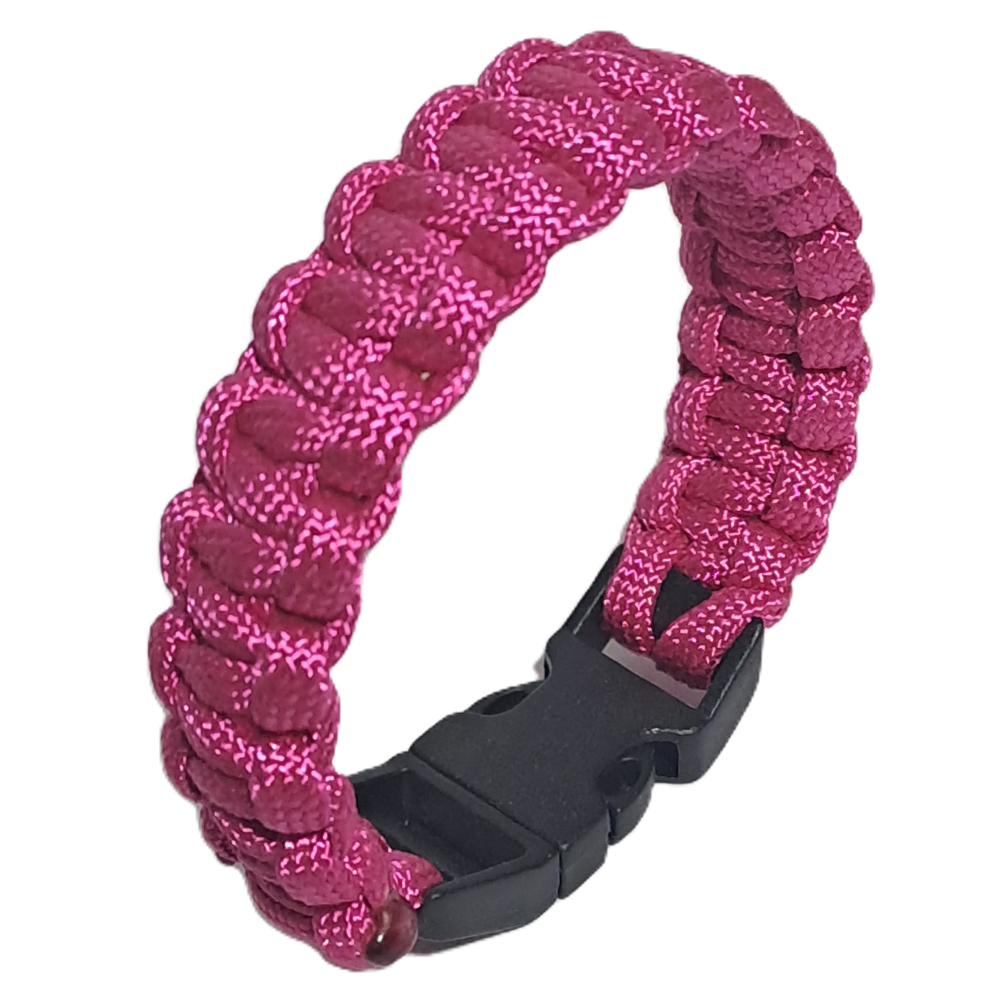 Paracord Cobra Bracelet - Pink